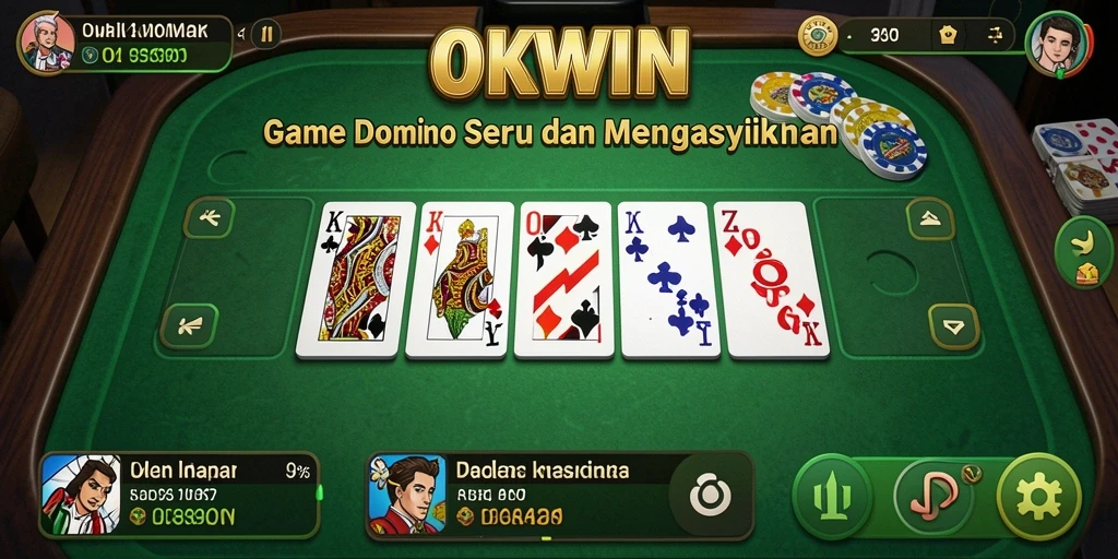 Tampilan gameplay OKWIN yang menarik dan menyenangkan.