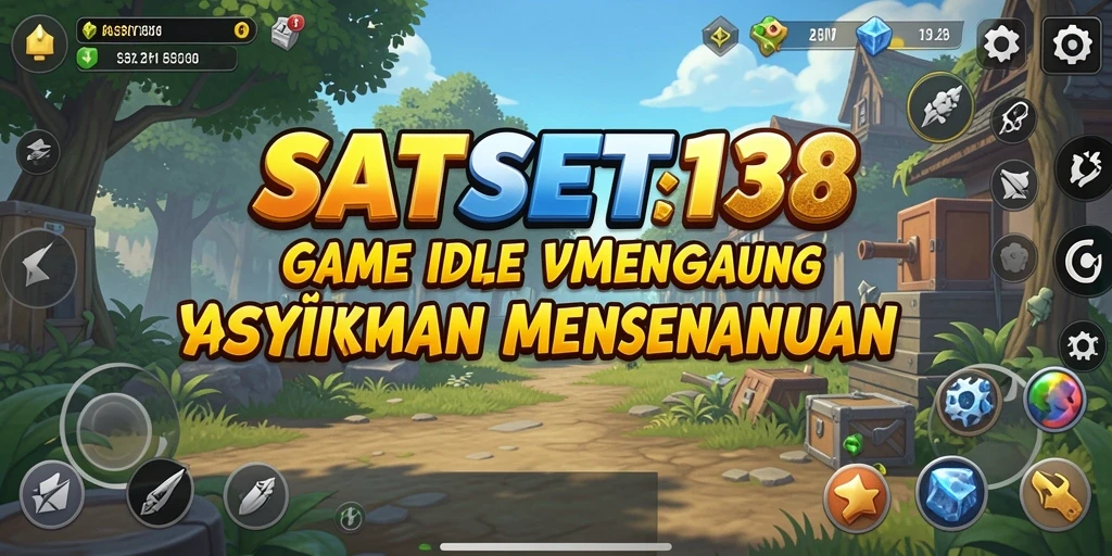 Tampilan gameplay SATSET138 yang menarik dan menyenangkan.