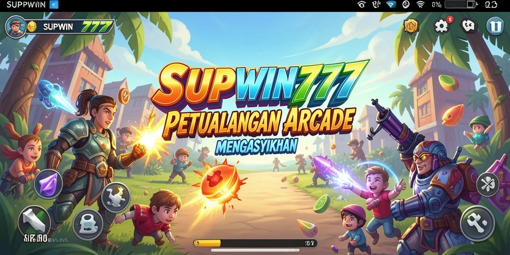 Tampilan menarik dari gameplay SUPWIN777 yang penuh aksi.