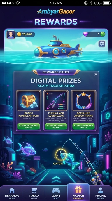 Visualisasi fitur keamanan ambyargacor yang menjamin pengalaman aman bagi pengguna.